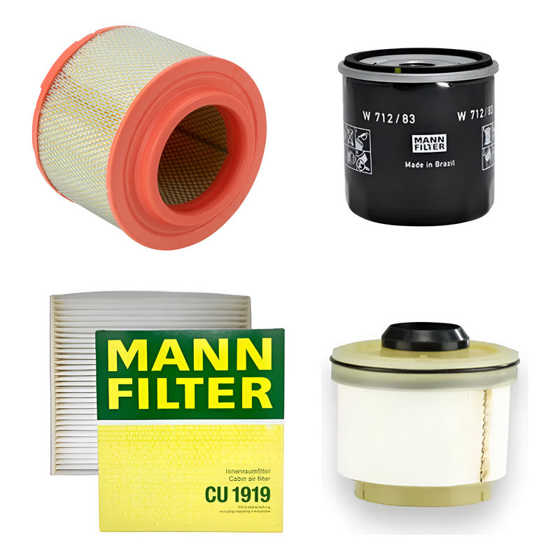 Kit Filtros Toyota Hilux 3.0 - Mann Wix