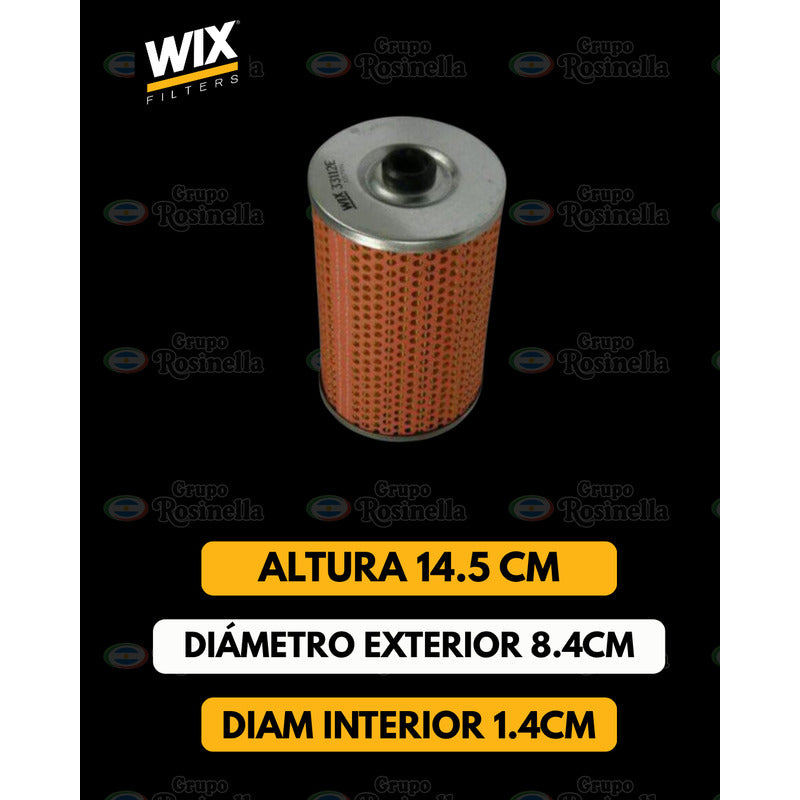 Kit Filtros Mercedes 1634 A Bomba - Wix Filters