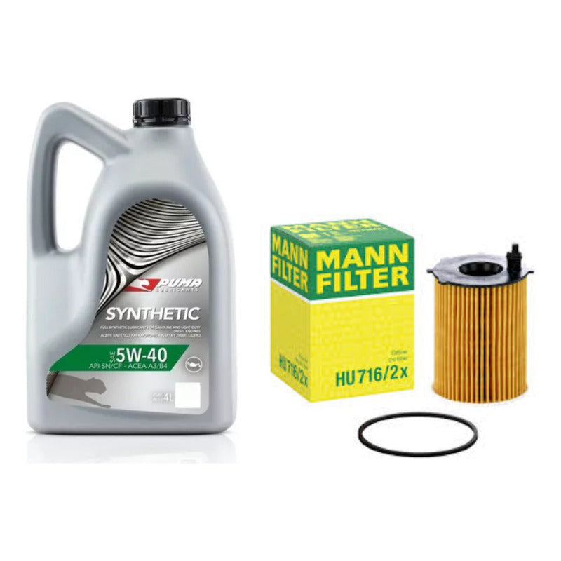 Filtro Y Aceite Berlingo / Partner Hdi - Puma 5w40 4lts