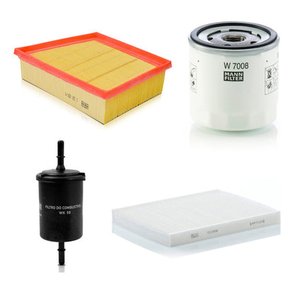 Kit Filtros Ford Ka 1.5 Motor Dragon - Mann Filter