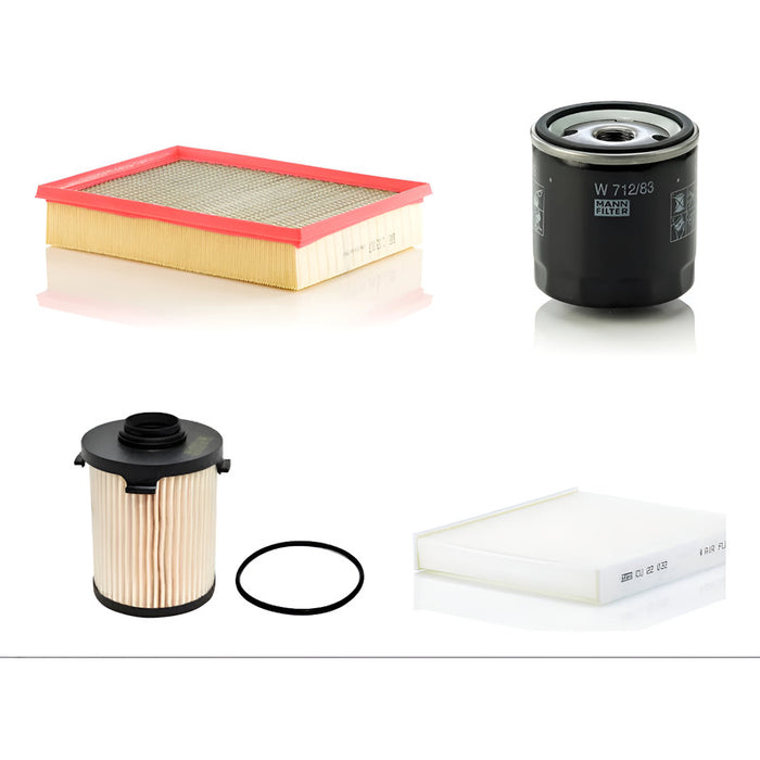 Mann Filter Kit De Filtros Toyota Hilux 2.4 Tdi