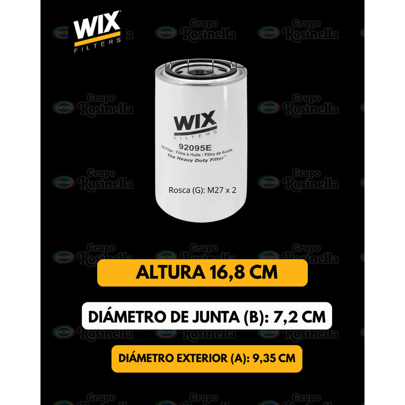 Kit Filtros Iveco Tector 170e22 - Wix Filters