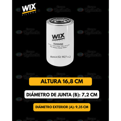 Kit Filtros Iveco Tector 170e22 - Wix Filters