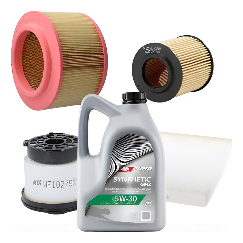 Filtros Ford Ranger 2.2 / 3.2 + Puma Synt 5w30 - Wix Filters