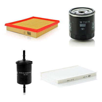 Kit Filtros Fiat Siena 1.8 - Mann Filter