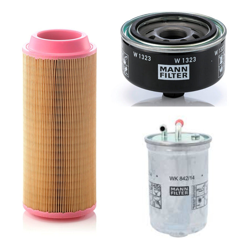 Kit De Filtros Mann Filter Nissan Frontier 2.8 Electronica